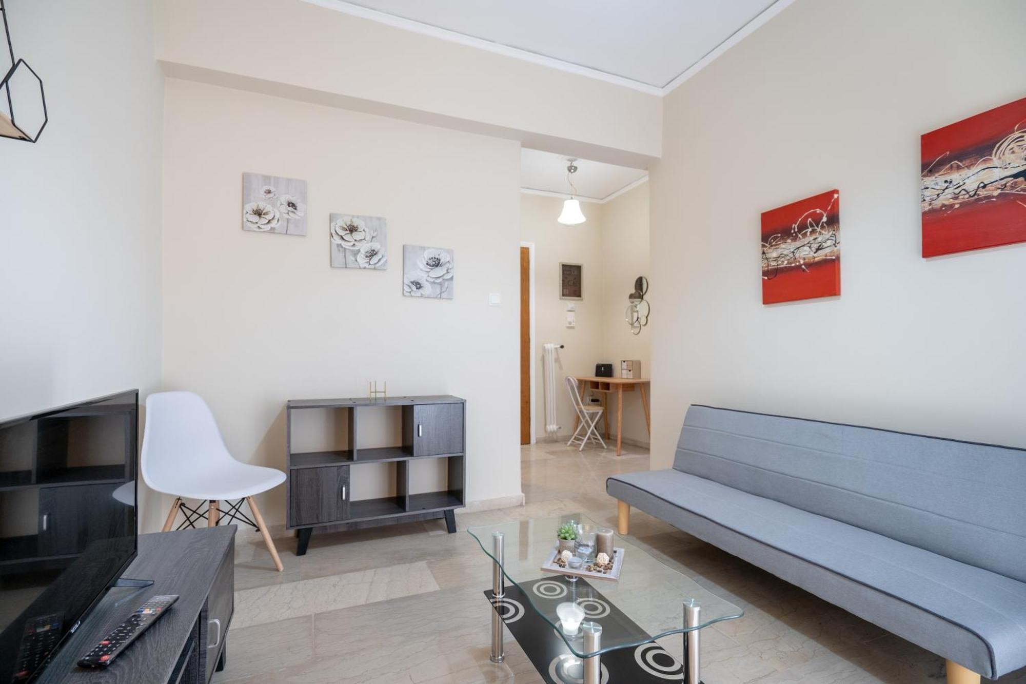 Apartment Neos Kosmos Metro St 1 Bedrm 3 Pers Flat By Mps *